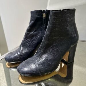 Ankle boots - Navy
